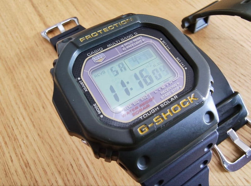 Casio G-shock Gw-m5600a Atomic Solar Digital Wristwatch Japanese Vintage Mens