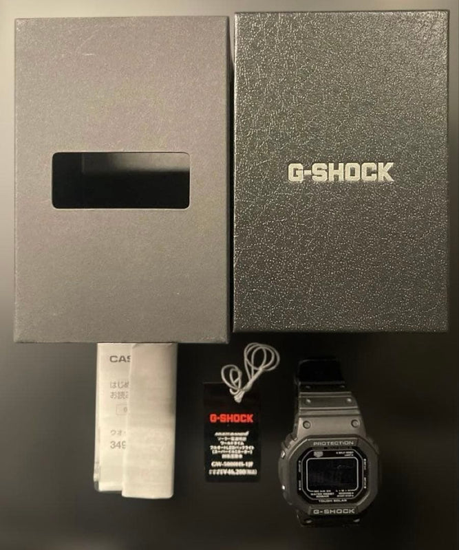 Casio G-shock Gw-5000hs-1jf Screw Back Japanese Digital Wristwatch Vintage Mens
