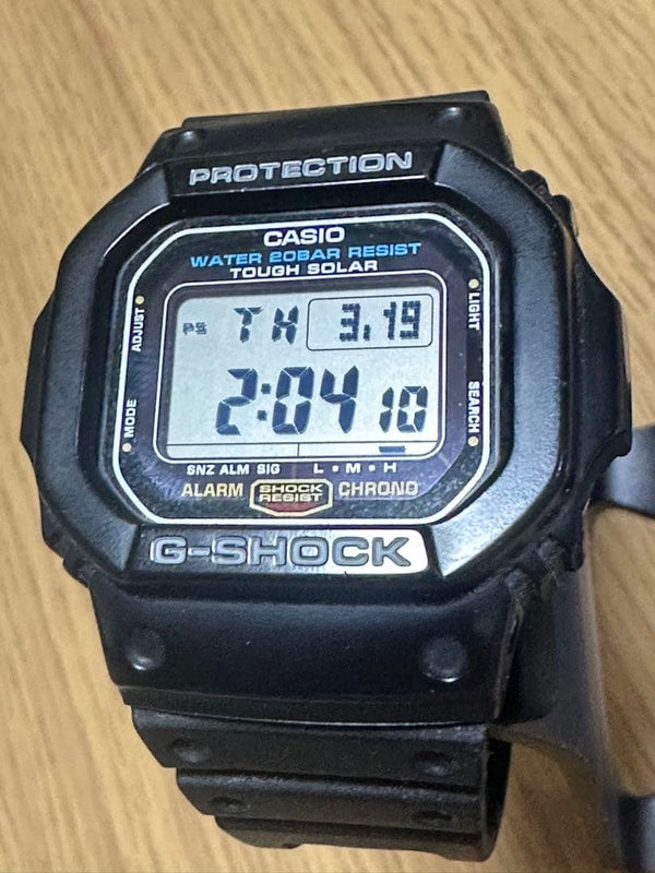 Casio G-shock G-5600e Solar Digital Wristwatch Japanese Vintage Sports Watch