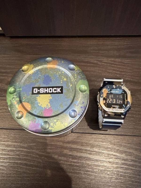 G-shock Gm-5600ss Digital Quartz Wristwatch Japanese Vintage Mens Steel