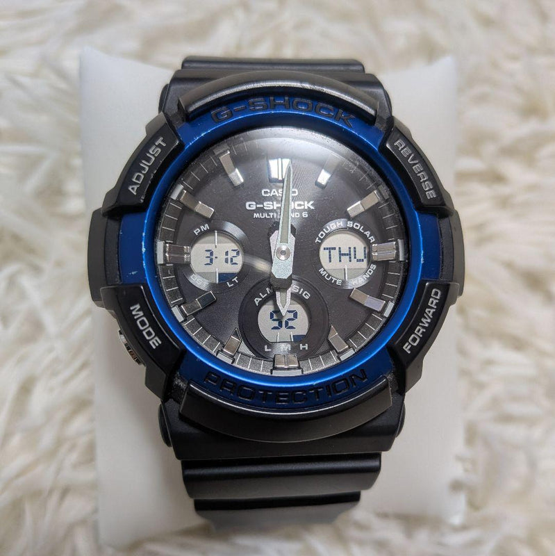Casio G-shock Gaw-100b 5444 Tough Solar Radio Wave Japanese Mens Wristwatch