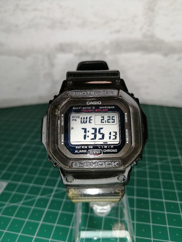 G-shock Gw-s5600 Digital Wristwatch Carbon Fiber Band Japanese Watch