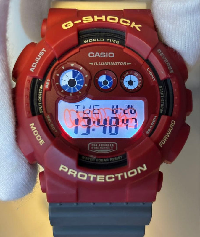 Casio G-shock Gd-110 Crazy Colors Limited Edition Digital Wristwatch Japanese