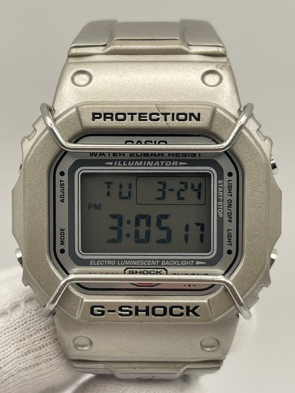 G-shock Dw-5000d-8 Screw Back Casio Metal Digital Watch Vintage Japanese