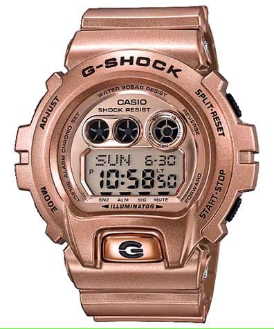 G-shock Digital Gd-x6900gd-9jf  Mens Wristwatch Gold Tone Japanese Vintage