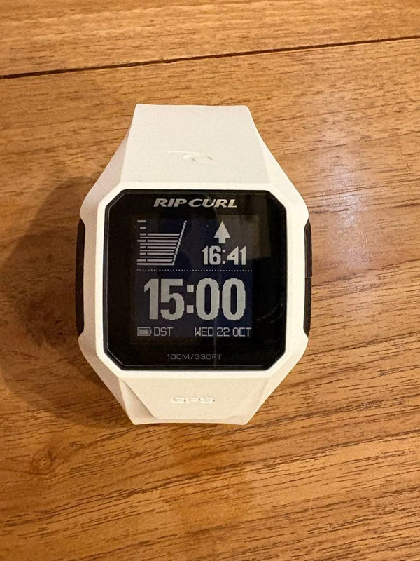 Rip Curl Search Gps White Smartwatch Japanese Digital Sports Watch Surfing