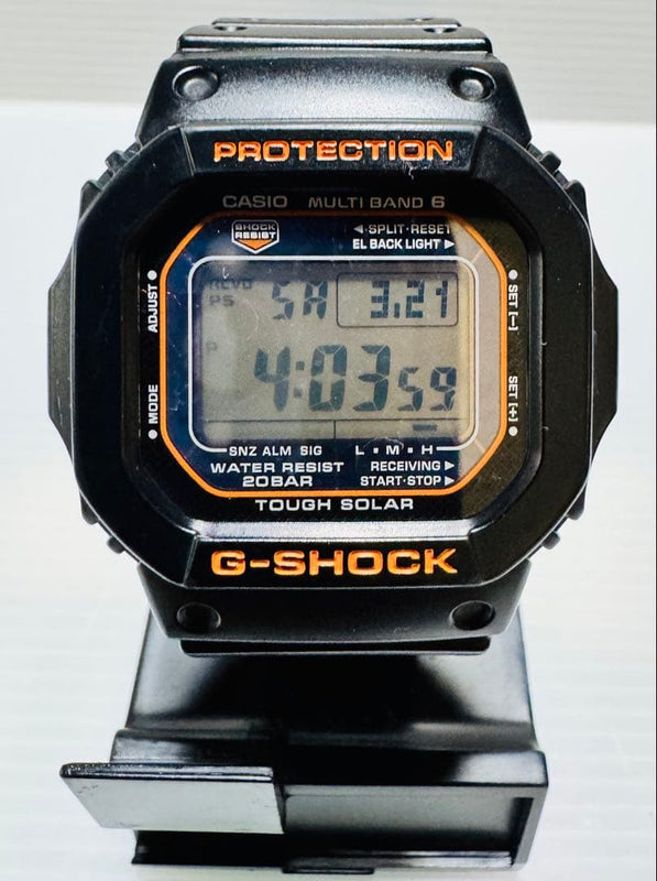 Casio G-shock Gw-m5610r 3159 Multi Band 6 Solar Atomic Digital Watch Japanese