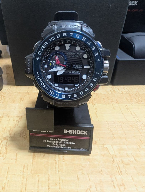 G-shock Gulfmaster Digital Wristwatch Japanese Mens Vintage Shock Resistant