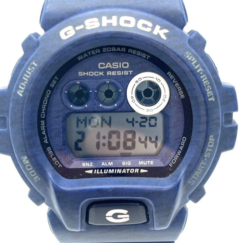 G-shock Gd-x6900ht Blue Digital Quartz Mens Wristwatch Japanese Vintage