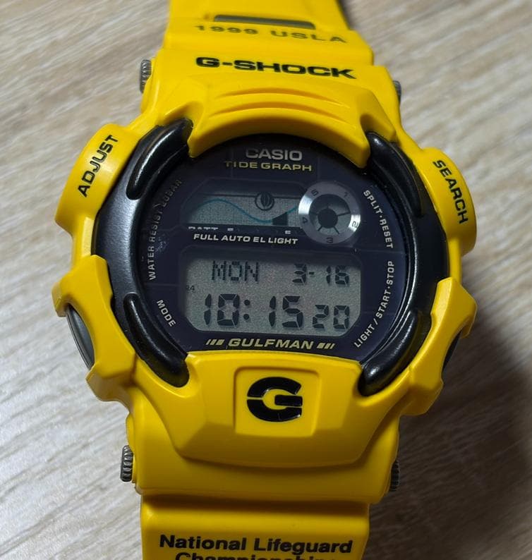 G-shock Dw-9700ul-9t Gulfman Mens Wristwatch Japanese Vintage Digital