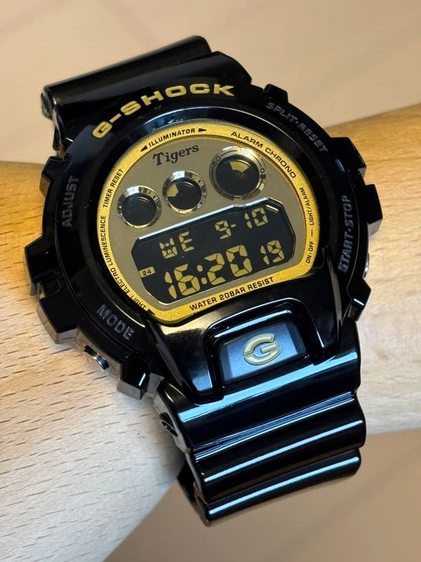 Casio G-shock Hanshin Tigers 80th Anniversary Limited Edition Watch Black Gold