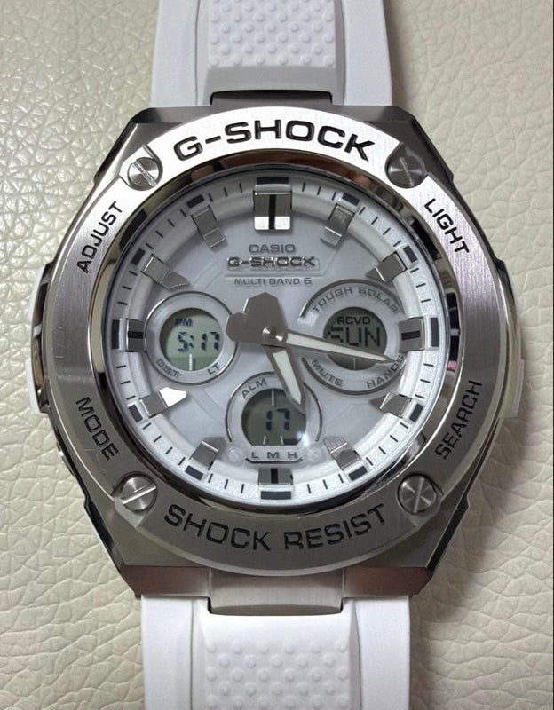 G-shock Gst-w310-7ajf Radio Solar Mens Wristwatch Japanese Quartz White