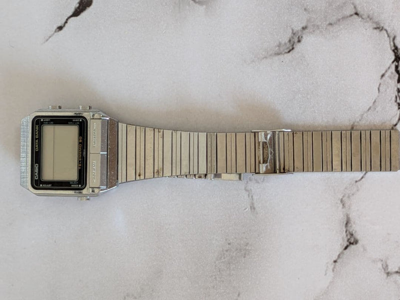 Db-500 Databank Vintage Digital Watch Japanese Quartz Stainless Steel