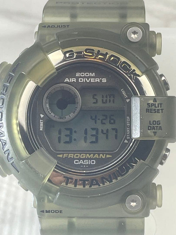G-shock Dw-8200ms-8t Men In Smoke Japanese Digital Wristwatch Vintage Frogman