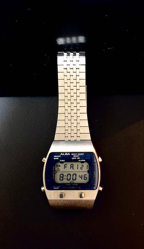 Seiko Alba Multi-count Mens Wristwatch Japanese Quartz Vintage Stainless Steel