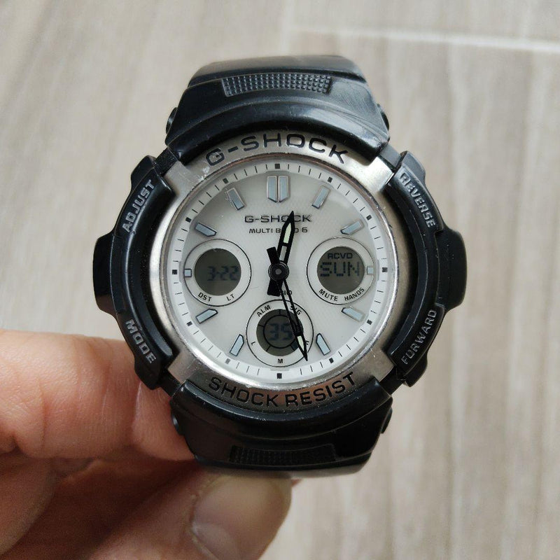 G-shock 5230 Mens Wristwatch Japanese Quartz Digital Black Resin Vintage