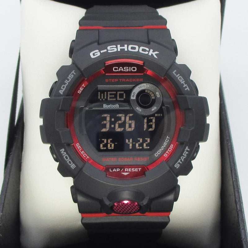 Casio G-shock 3464ja Gbd-800 Black Red Mens Digital Watch Japanese Sports