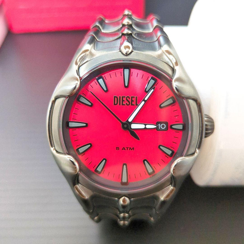 Diesel Vert Dz2199 Quartz Mens Wristwatch Japanese Modern Stainless Steel
