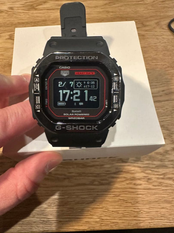 G-shock Dw-h5600mb-1a4jr Mens Wristwatch Japanese Digital Black Sport Watch