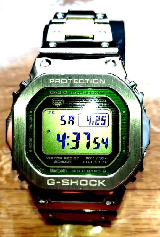 G-shock Full Metal Green Gmw-b5000d-3jf Japanese Mens Digital Wristwatch