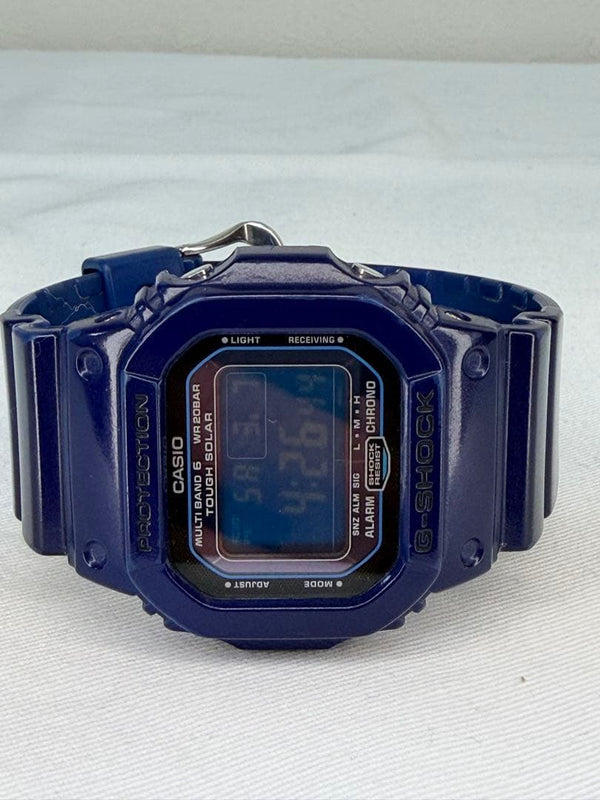 G-shock M5610cc Metallic Blue Color Display Japanese Digital Wristwatch Vintage