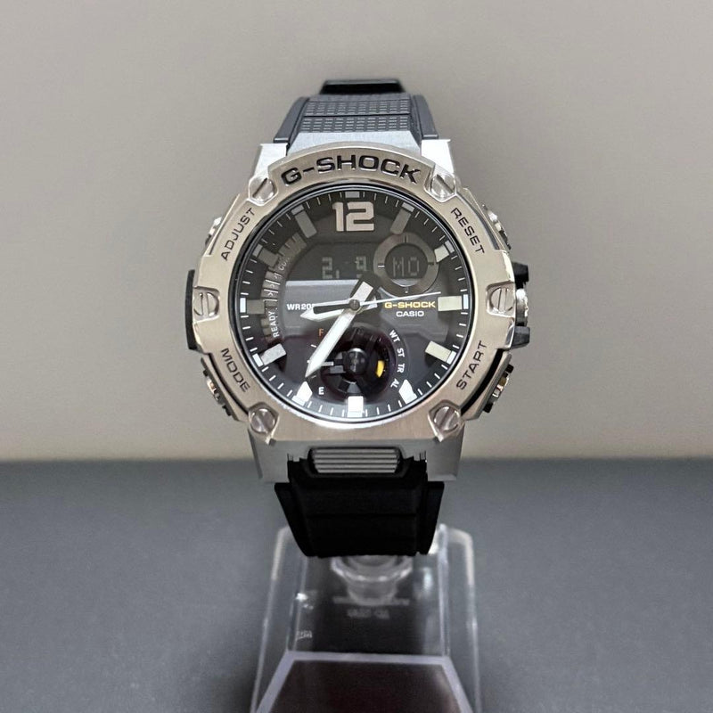 G-shock Gst-b300-1ajf Mens Watch Solar Bluetooth Carbon Core Guard
