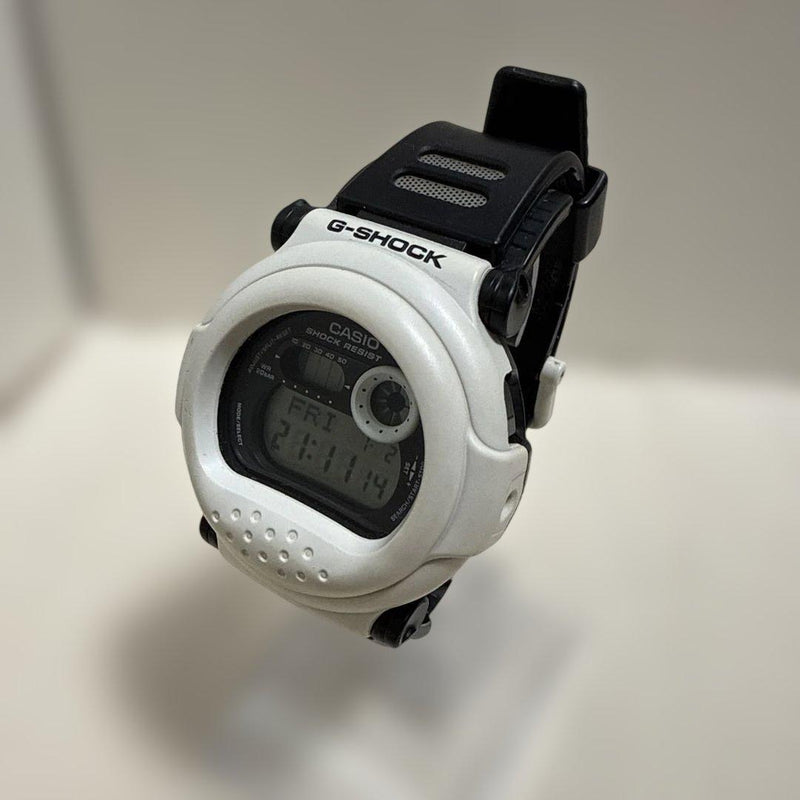 Casio G-shock G-001bw-7jf Jason White Digital Mens Wristwatch Japanese Vintage