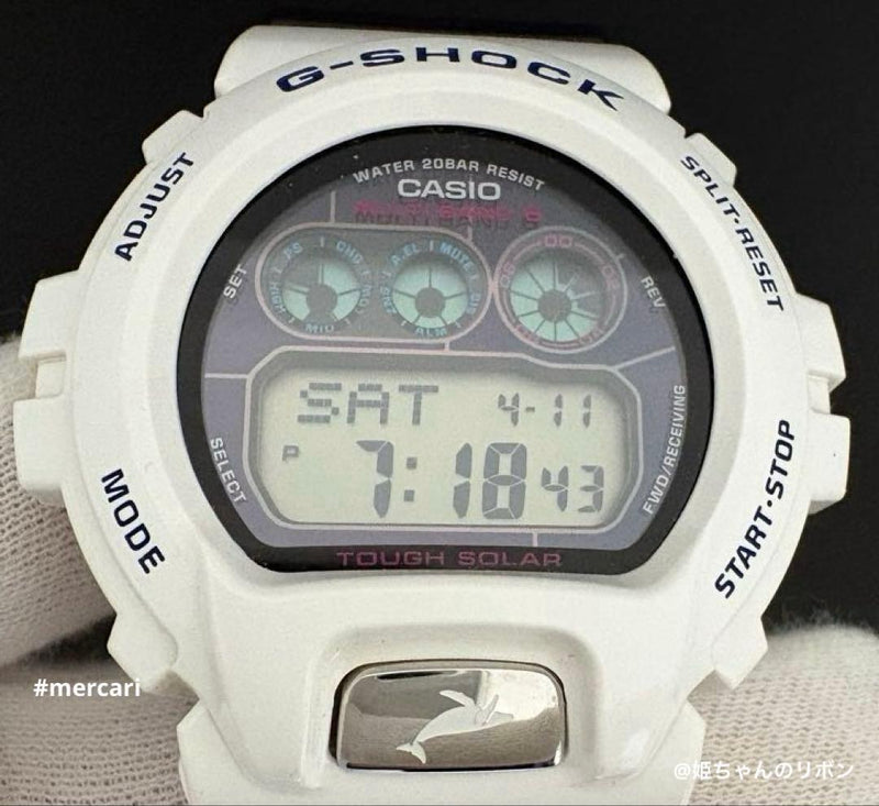 G-shock Gw-6900-7jr Solar Radio Dolphin Whale Model 2011 Japanese Mens Watch
