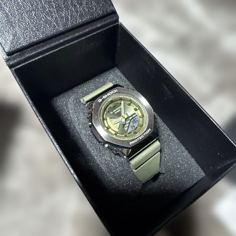 Casio G-shock Gm-s2100-3ajf Japanese Quartz Digital Analog Wristwatch Mens
