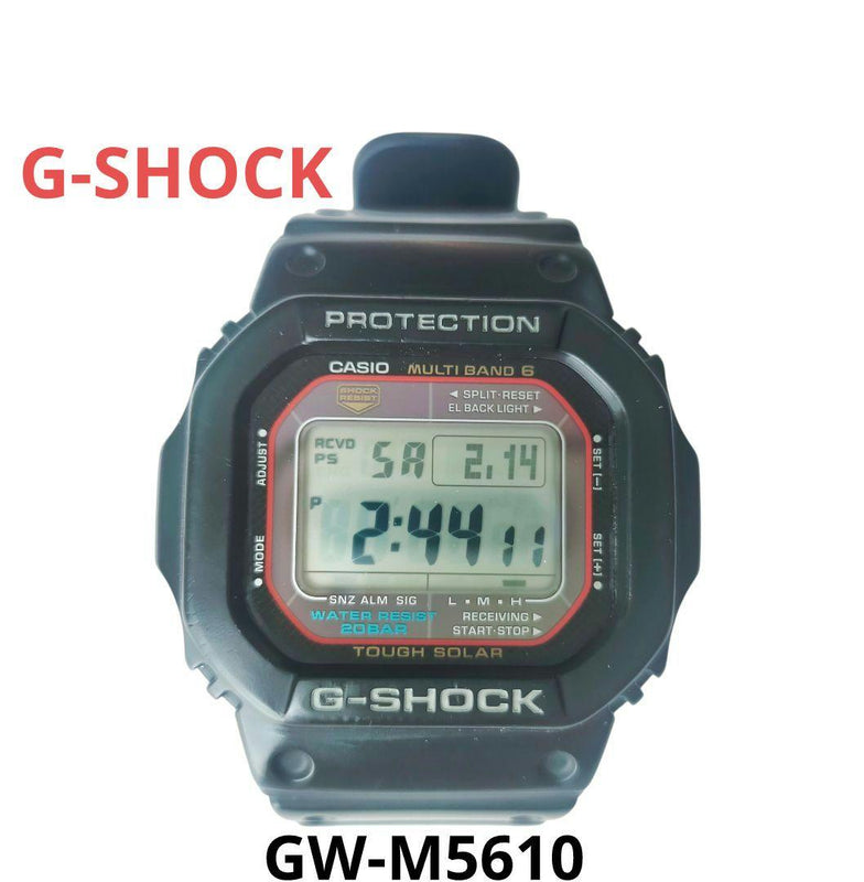 Casio G-shock Gw-m5610 Japanese Radio Solar Digital Wristwatch Mens Vintage