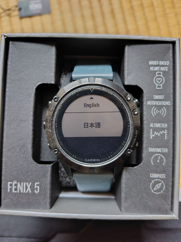 Garmin Fenix 5 Gps Smartwatch Japanese Outdoor Sports Running Hiking Fitness