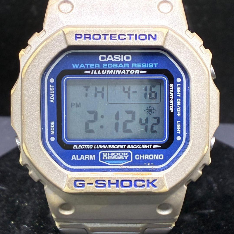 Battery Replaced  G-shock Digital Wristwatch Japanese Vintage Mens Shock