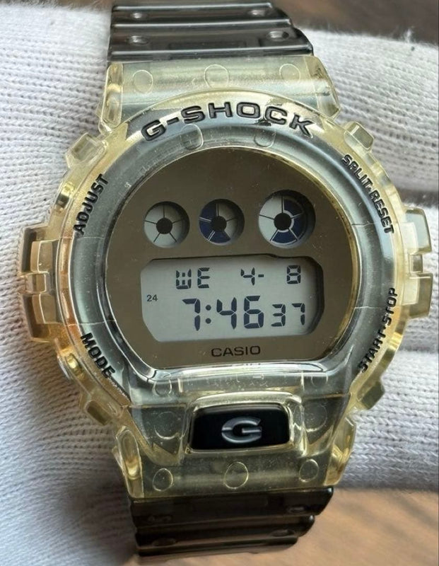 Casio G-shock Dw-6900sk Skeleton Japanese Vintage Digital Wristwatch Mens