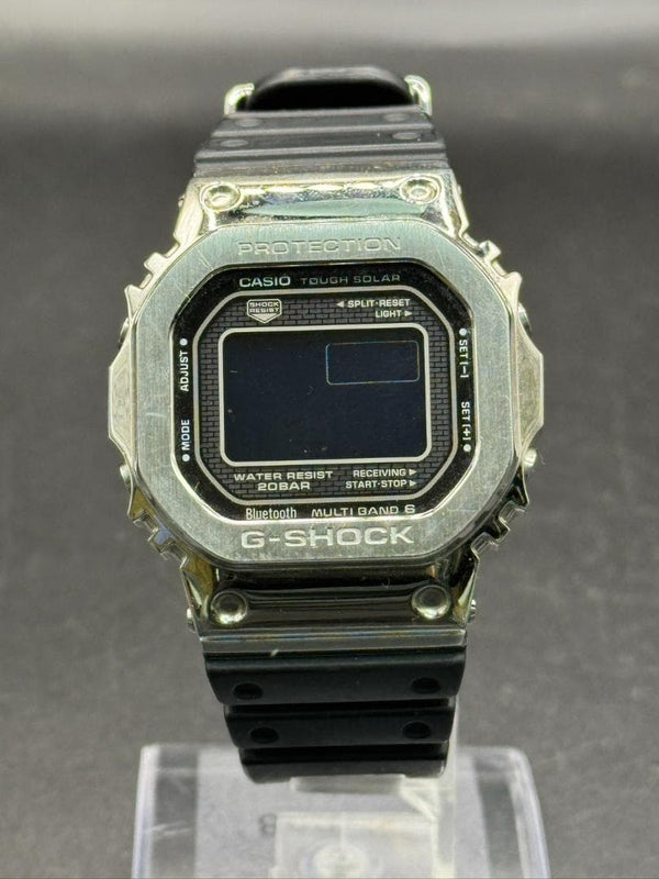 G-shock Gmw-b5000 Digital Wristwatch Japanese Stainless Steel Solar Bluetooth