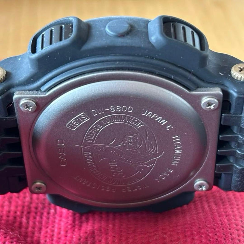 G-shock Dw-8600ij-9 Titanium Hibt Mens Watch Japanese Vintage Digital