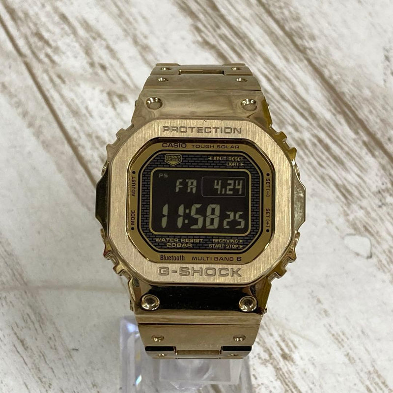 G-shock Gmw-b5000gd-9jf Japanese Radio Solar Wristwatch Mens Digital Watch