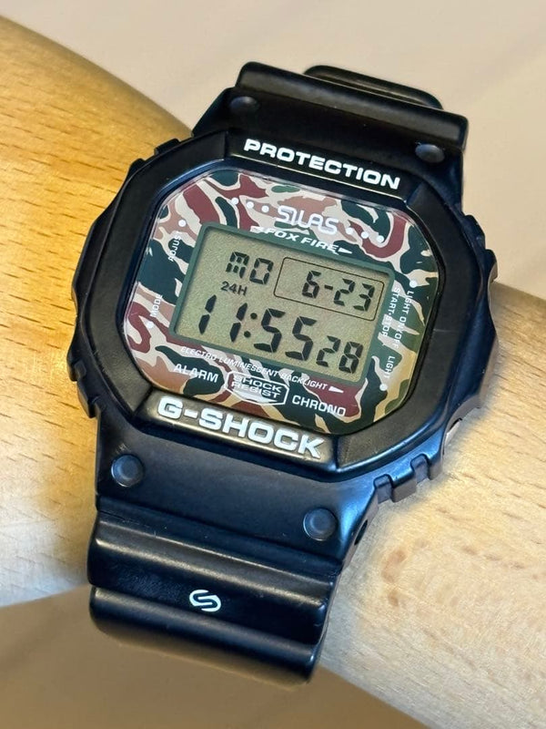 Casio G-shock Dw-5600 Silas Collaboration Watch Japanese Vintage Digital Mens