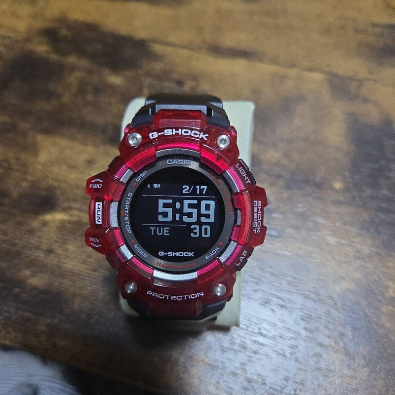 G-shock Gbd-100 Digital Wristwatch Japanese Vintage Sports Watch Mens Black
