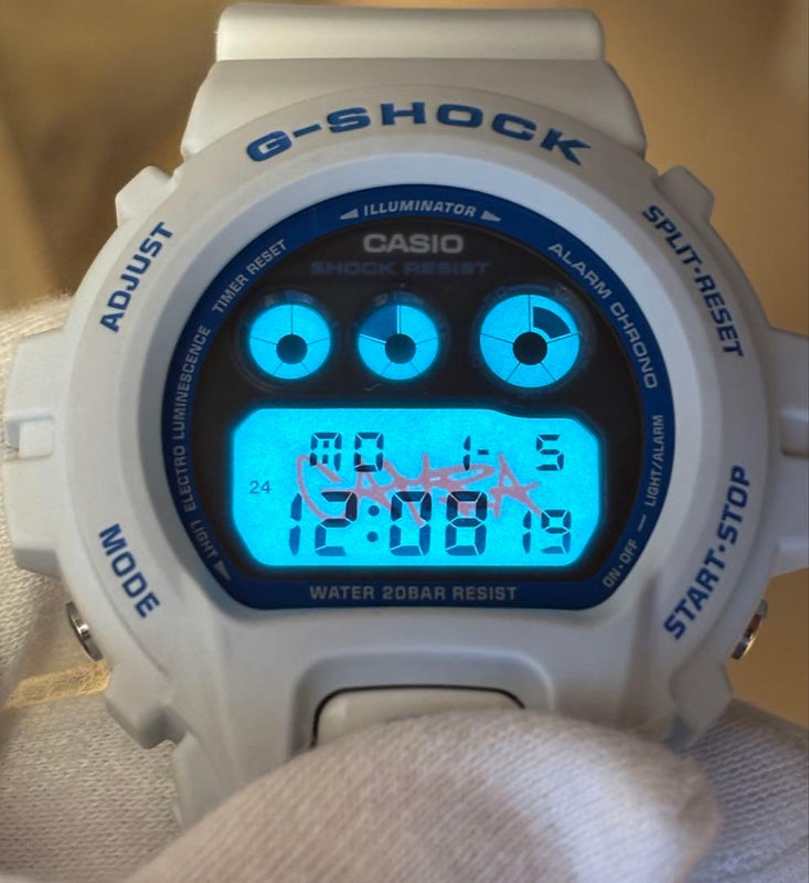 G-shock X Gamba Osaka Dw-6900 Limited Edition J-league Japanese Digital Watch