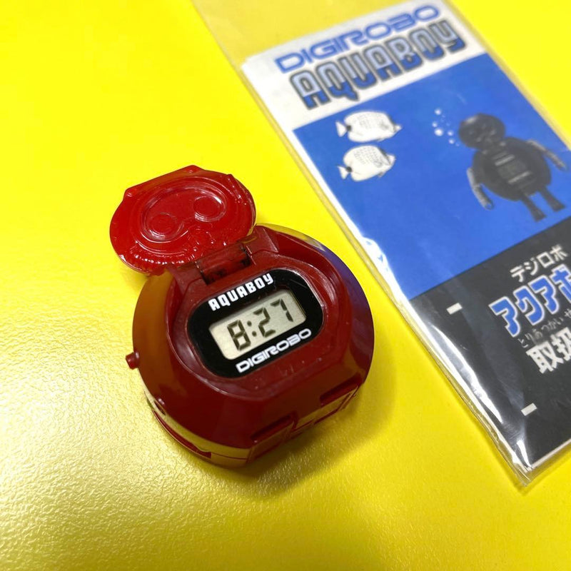 Bandai Digirobo Aquaboy Robot Watch Japanese Vintage Mechanical Collector Item