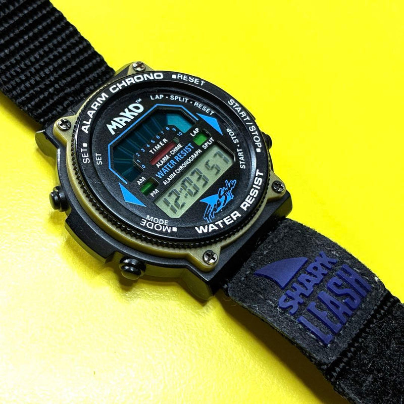 Freestyle Shark Mako Leash Watch Japanese Vintage Digital Quartz Mens