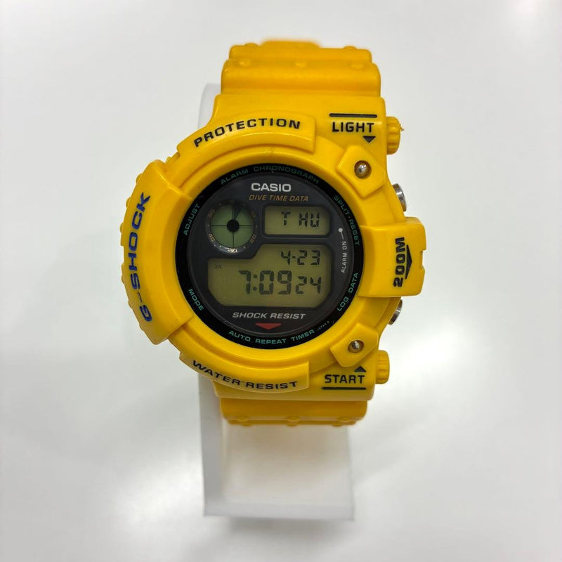 G-shock Dw-6300-9 First Generation Frogman Yellow Gold Japanese Vintage Diving