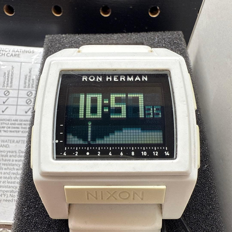 Nixon Base Tide Pro Ron Herman Collaboration Japanese Digital Watch Vintage