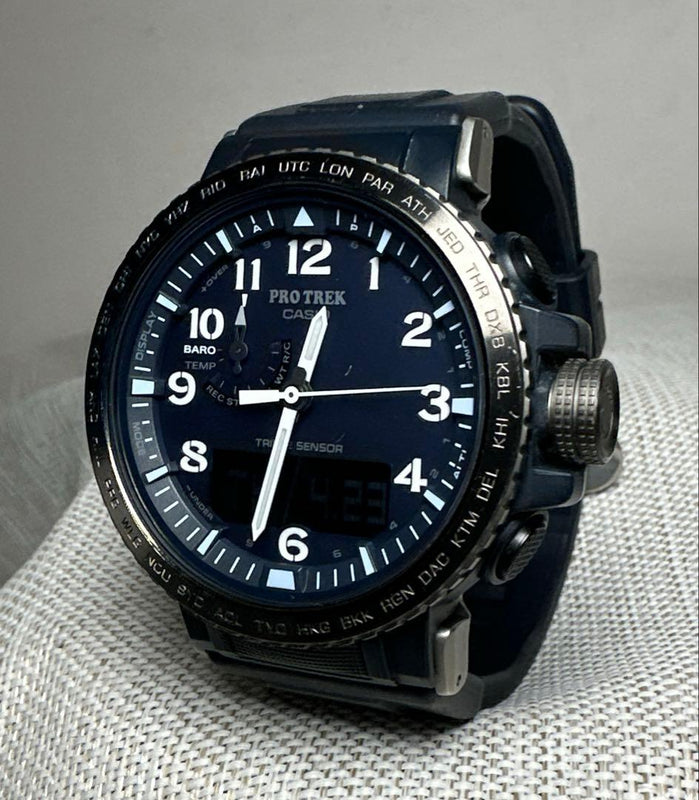 Pro Trek Prw-50yfe-2ajr Climber Line Mens Watch Japanese Solar Atomic