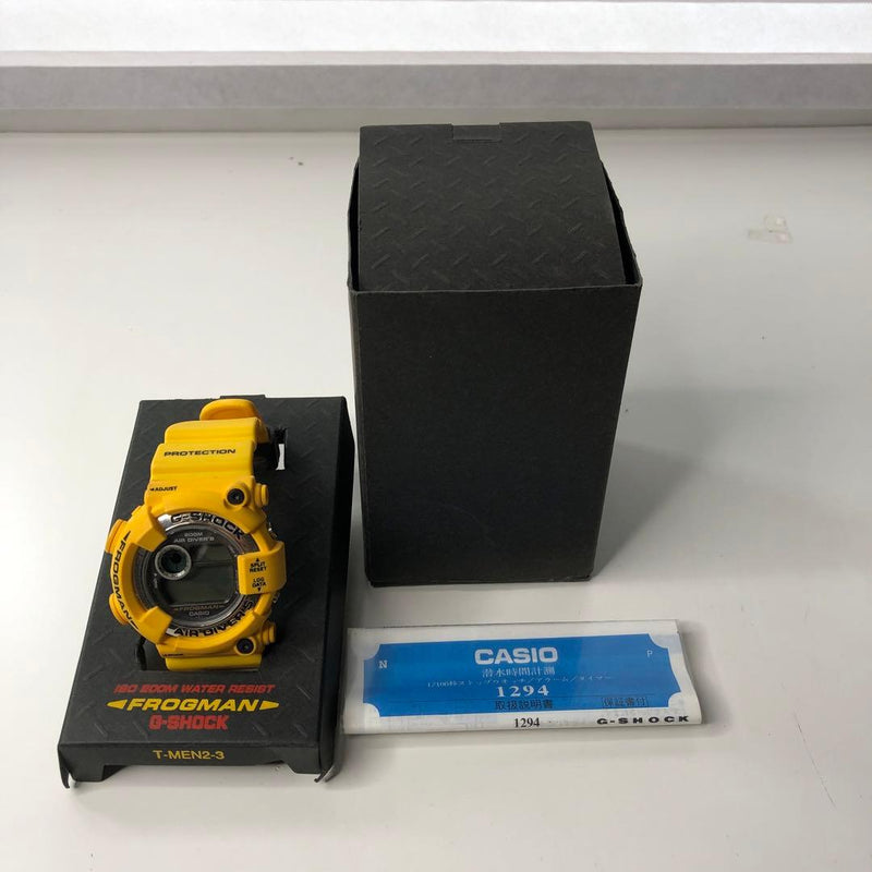 Casio G-shock Frogman Gwf-d1000 Japanese Diving Watch Digital Quartz Stainless