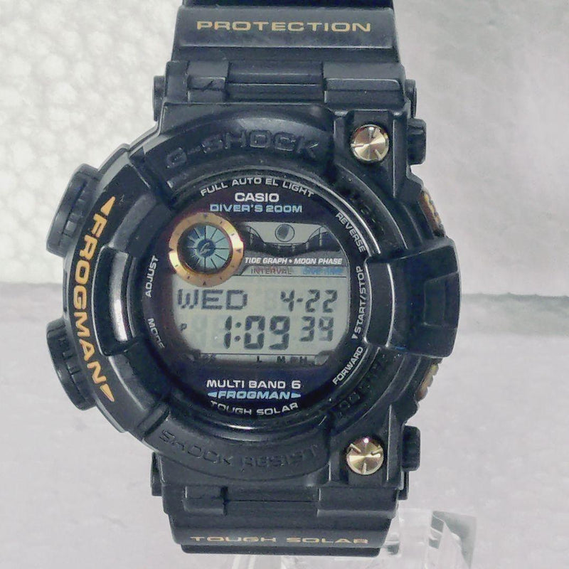 G-shock Frogman Gwf-1000g-1jr Black Gold Japanese Digital Wristwatch Collector