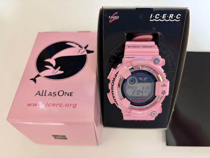 G-shock Frogman Gf-8250k-4jr I.c.e.r.c. Dolphin Whale Limited Edition Japanese