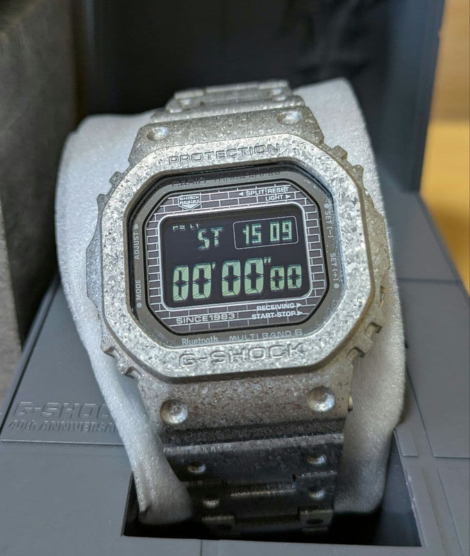 Casio G-shock Gmw-b5000ps-1jr 40th Anniversary Model Japanese Digital