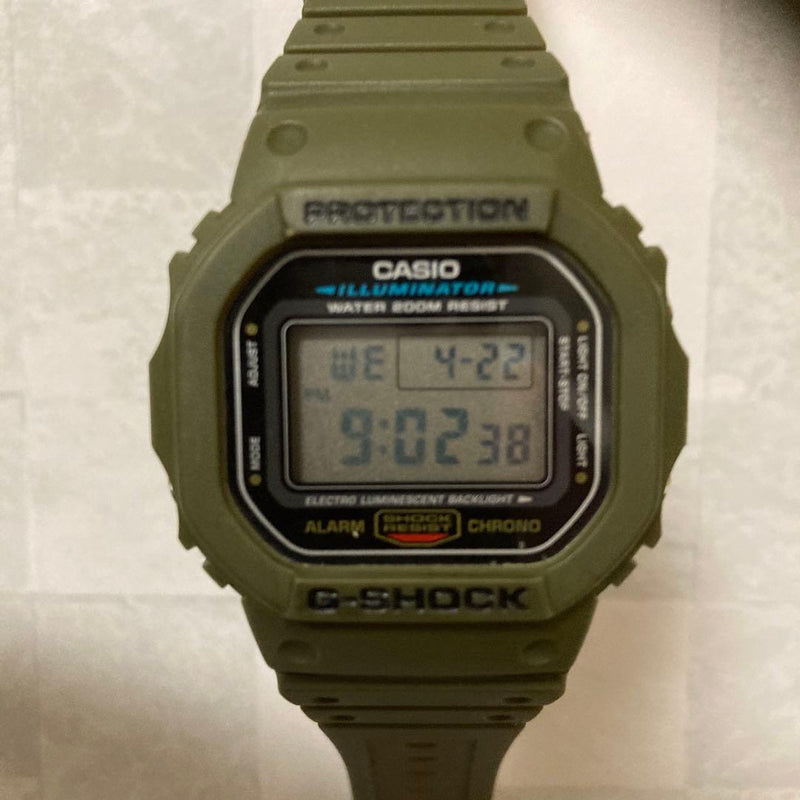 G-shock Dw-5600e Digital Watch Japanese Vintage Mens Quartz Alarm Chronograph