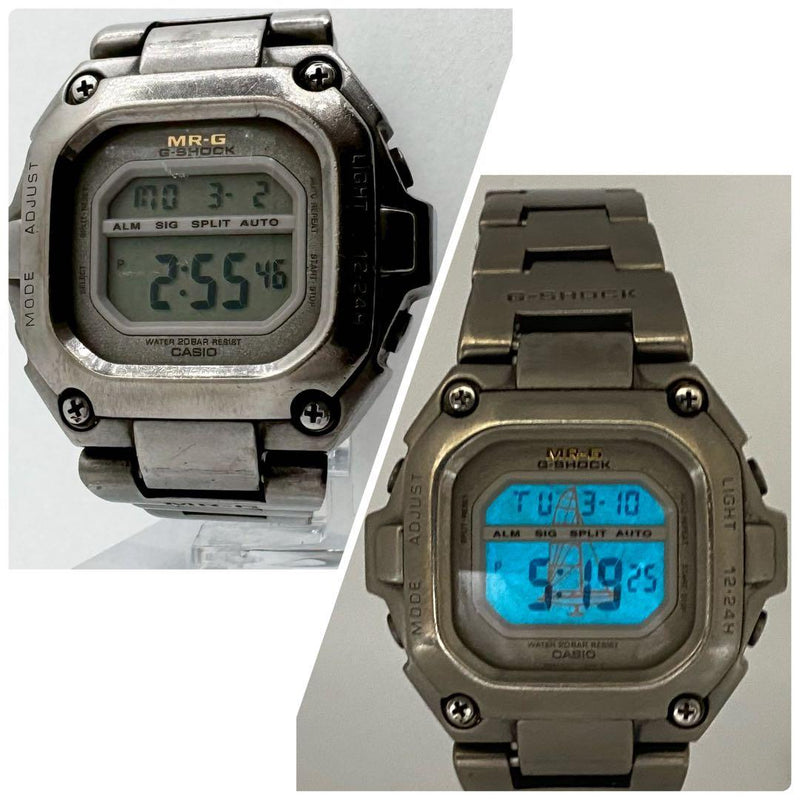 Casio Mrg-110t Americas Cup Limited Full Metal Titanium Quartz Mens Wristwatch